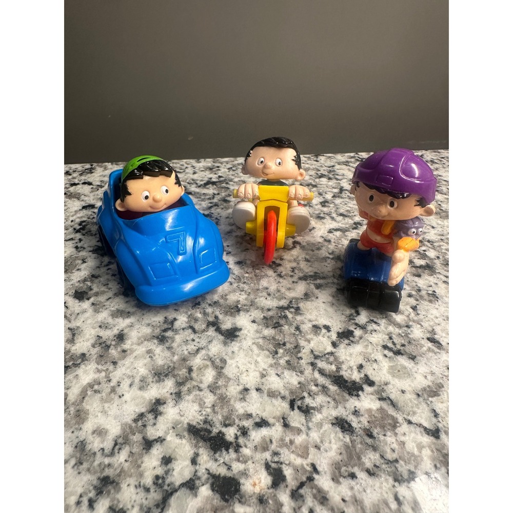 McDonald's 1993 1994 Bobby's World Happy Meal Toy Figures‎ Play Set Lot